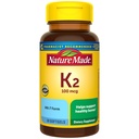 Natur laget vitamin K2 100 mikrog, sunne bein kosttilskudd, vitamin K2 Supplement, 30 Softgels, 30 dagers forsyning