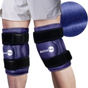 XXL Ice Pack Wrap rundt hele kneet etter kirurgi, Reusable Gel Large Ice Pack for Knee Skader, smertelindring, Svelging, Knekirurgi, Sportsskader, 2 Pack Blue