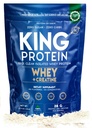 Clean Unflavored Whey Isolate Protein pulver med kreatin | 23g pluss 5g kreatin & organisk BCAA per servering | 100% naturlig | Ingen karbohydrater | Preservativer, GMO, Soja og Glutenfri, 30 Services