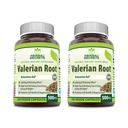 Herbal Secrets Valerian Root 500 Mg Supplement | Veggie Capsules | Ikke-GMO | Glutenfri | laget i USA (2 Pack, 120 Count)