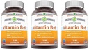Amazing Formler Vitamin B6 Pyridoxin 25mg 250 Tabletter Supplement | Ikke-GMO | Glutenfri | laget i USA (3 Pack)