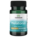 Swanson Melatonin 3 mg - 60 kapsler