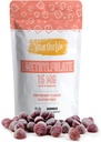 Smart for livet L-Metylfolate Gummier med vitamin B12 bringebær flavor - 15 mg - 60 gummier - Aktiv Folat 5 MTHFR støtte Supplement profesjonell styrke - lege designet Metyl Folat