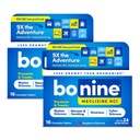 Bonine Non-Drowsy Motion Sykdom Relief - 32 Chewable tabletter med Meclizine HCL 25 mg - Ikke Drowsy Medisin for kvalme eller bevegelsessyke - Cruise Essentials - Raspberry Flavor
