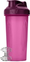 Mr. Pen- Shaker flasker for proteinblandinger, 28 oz, 1 pakke, lilla, protein Shaker flaske med Wire Whisk Ball, Blender flaske