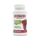 Kapsler, 60 Count- Resveratrol Supplement støtter sunn aldring, hjerte helse, og immunfunksjon med Quercetin, Grape frø ekstrakt, vitamin D3 og CoQ10