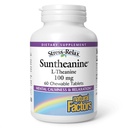 Naturlige faktorer Suntheanine L-Theanine 100 mg - Helse Supplement for rolig Outlook - L-Theanine Supplement støtter avslappende søvn og hjelpemidler mot søvnighet - 60 Chewable tabletter (30 serveringer)