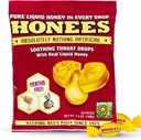 Honning fylte dråper, honning cough dropper med ekte honning-naturlige sure throat relief-ingenting kunstig-throat coat lozenges, naturlig cough pressemiddel, ikke-GMO, glutenfri (1 pakke – 20 dråper)