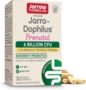 Jarrow Formulas® Jarro-Dophilus® Prenatal Probiotika for kvinner, 6 milliarder CFU, støtter en sunn graviditet, 30 Veggie Capsules, 30 dagers forsyning