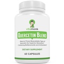 VitaMonk Quercetin Complex - 3 Bioaktive former av Quercetin - Isoquercetin, Quercetin Dihydrat og Quercetin Phytosom - for superior absorpsjon - Quercetin 500mg Kapsler - Quercetin med Bromelain