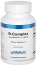 Douglas Laboratories B-kompleks med Metafolin - omfattende B vitamin Supplement - Energi og hjerne helse støtte * - Med Folate, Biotin & Thiamin - Ikke-GMO - 60 vegetariske kapsler