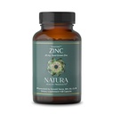 Natura Helseprodukter 25 mg sink Supplement - støtter cellehelse og en sunn immunrespons - Biologisk tilgjengelig mat-grown sink (60 kapsler)