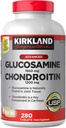 Kirkland Signatur Glukosamin & Chondroitin, 280 tabletter