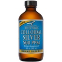 Naturlig bane sølvvinger kolloidalt sølv 500ppm (2 500mcg) immunstøtte Supplement 8 fl oz.