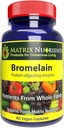 BROMELAIN - høy Potent, 100% organisk, proteindigesterende enzyme! Forbedre digestion - Vegansk kapsler (60ct)