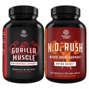 Bundle av ekstra styrke testosteron booster med horny goat Weed Maca Root Tongkat Ali & så Palmetto Extract & Nitric Oxid piller for menn med L-Arginine L-Citrullin Aminosyrer for muskelvekst