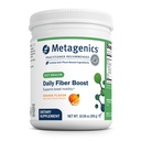 Metagenis Herbulk Fiber pulver - 7g Oppløselig & uoppløselig Fiber med Psyllium Husk, Acacia & Chicory - Støtter Gut, Bowell Regelmessighet & Immune Health* - Ikke-GMO, Glutenfri, Vegan - Orange Flavor