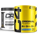 Cellucor Pre Workout & Kreatin Bundle, C4 Original Pre Workout pulver, Frozen Bombsicle, 30 Serveringer + Cor Performance Creatine Powder, 72 Serveringer