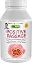 ANDREW LESSMAN Positiv Passage 60 Kapsler - Naturlig Menopausal Støtte og balanse for kvinners hormonnivå. med soya isoflavoner, svart cohosh, Dong Quai, Damiana. Ingen additiver