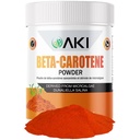 AKI Beta Caroten 10% pulver (1.5oz/42.52g) Høyt konsentrert aroma Fount av vitamin A, kan bidra til å støtte kroppsfunksjoner, hud, immunsystem og øye - GMO Gratis & Vegansk Vennlig