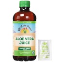 Lily of the Desert Aloe Vera Juice - Hele leaf filtrert Aloe Vera Drink, Ikke-GMO Aloe Juice med naturlig digestive enzymer for Gut helse, mage relief, velvære, glødende hud, 32 fl Oz. Gelly Sachet inkludert