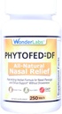 Wonder Laboratories Phytofed-DF All-Naturlig Nasal Relief og Decongestant, 250 tabletter