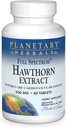Planetær urter Fullspektrum Hawthorn Extract 550 mg Tabs, 60 ct