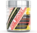 Amazing Muskel Pre-Boost Pre Trening Formula med koffein | 422 G Per Container | 20 Serveringer Cherry Lemonade Flavor