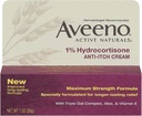 Aveeno 1% Hydrokortison Anti-Itch Cream, 1 Oz (Pack of 3)