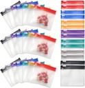 35&70 Pieces Pill Pouch Vesker Zippered, Anglecai Reusable Pill Pock for medisinposer Bærbar selvforsegling reise medisin pakker med Slide Lock Drug Baggies (35)