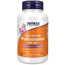 NÅ Mattilskudd, Policosanol 40 mg med Pine Plant Sterols og Hawthorn, ekstra styrke, 90 Veg Kapsler