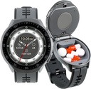 Smart Watch Pill Box, Fitness Smartwatch med Bluetooth-samtale for menn, Vannbestandig Pill Arrangør for nødsituasjon, Pill Case for nødsituasjon, Liten Pill Container for vitamin, Fiskeolje