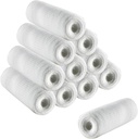 Gauze Rolls 12 Pack Stretch Bandages bomull mamma Wraps for hånd Wrap kjole ankler og kne 6cm x 4m