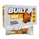 Bygget Bar, Protein Bars, 17g Protein Snacks, On-The-Go Bars med bare 130 kalorier og 4g sukker, saltet karamell, 12 greve