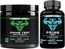 Prime Labs Tribulus Terrestris (120 ct) + L Arginine Nitric Oxid (60 ct)