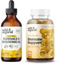 Wild & Organic Echinacea Goldenseal Tinktur 4 fl oz & Immune Support Gummies