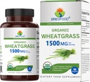 Brieofood organisk hvetegras 1500mg, 45 serveringer, vegetarisk, glutenfri, 90 vegetariske tabletter