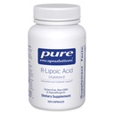 Rene innkapsler R-Lipoic Acid (stabilisert) | Hypoallergenic Supplement med forbedret antioksidant beskyttelse og metabolsk støtte | 120 kapsler