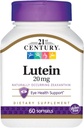 21st Century Lutein 20 mg Softgels - 60 ct, pakke med 3