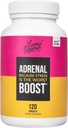 LIVLIG VITAMIN CO. Adrenal Boost - Immune - Stress - Anxious - Minne - Fokus - Nervøsitet - hvile - søvn - Ashwagandha - Black Maca - Rhodiola - Ginseng - 120 Vegetariske kapsler