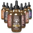 Viking revolusjon Søt tobakk Beard Olje for menn - Naturlig Mens Beard Oil med Argan Olje og Jojoba Olje - Beard Softener, styrker og moisturizes - Beard Conditioner for menn (Sweet Tobak, 1Pack)