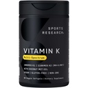 Idrettsforskning K Multi-Spectrum - Tre typer vitamin K: K1, K2 MK-4 & K2 MK-7 - Veganvennlig, Plantgelkapsel - 60 softgels