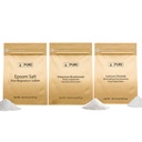 Rene originale ingredienser Kalium Bikarbonat, Kalsiumkloride, & Epsom Salt Bundle, (1lb) Mat trygt, rengjøring og matlaging