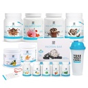Ja du kan! Alt-i-ett Kit med måltidserstatningsshakes, Aloe Vera Drink Mix, Fiber Shake Mixer, Protein Snacks, Kosttilskudd - Komplett velvære Kit