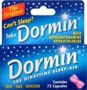 Dormin Nighttime Sleep-Aid - 72 kapsler, pakke med 6