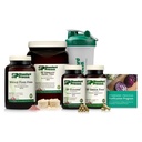 Standard prosessrenseproduktsett med SP Complete® Dairy Free and Hel Food Fiber - Hele Body Detox-programmet - Inkluderer guide og Blenderflaske - Vegan, Glutenfri og ikke-dairy - 21-dagers Kit