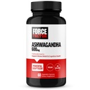 FORCE FACTOR Ashwagandha Kosttilskudd laget med Premium Vegansk Ashwagandha pulver, Adaptogens å støtte stress og kognitiv helse, ingen gelatin, ikke-GMO, 60 kapsler