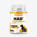 Kilab NAD+ Precursor Supplement for hunder - Støtter sunn aldring og skjelett Muskelstøtte og gjenoppretting - Hjerne, hjerte, og cellulære energistøtte - Nicotinamid Riboside Kloride - 60 Kapsler