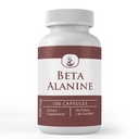 Rene originale ingredienser Beta Alanine, (100 kapsler) Alltid ren, Ingen tilsetningsmidler eller fyllstoffer, Lab Verifisert