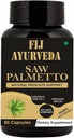Saw Palmetto ekstrakt kapsler for menn og kvinner 500mg 60 Veg kapsler, naturlig hårvekst for menn og kvinner - (pakke med 1)